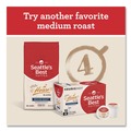 Coffee - Caffeinated | Seattle's Best 12407831 12 oz Bag Medium Roast Whole Bean Coffee - Port Side Blend (6/Carton) image number 2