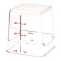 Food Storage Containers & Lids | Carlisle 1195307 8.75 in. x 8.75 in. x 9 in. 8 qt. Squares Polycarbonate Food Storage Container - Clear image number 3