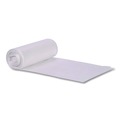 Low-Density Trash Bags | Boardwalk H7450PCKR01 44 Gallon 1.3 mil 37 in. x 50 in. Perforated Roll Low-Density Waste Can Liners - Clear (100/Carton) image number 1