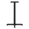 Indoor Dining & Cafe Tables | Alera ALETBH423B Hospitality Series 27.5 in. x 40.38 in. 300 lbs. Capacity Steel Single-Column Bases - Black image number 1