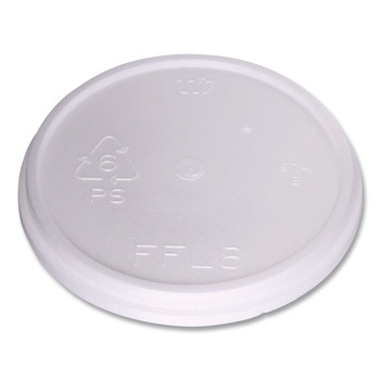  | WinCup 222086 Plastic Lids for 8 oz to 16 oz Cups/5 oz to 10 oz Bowls - White (500/Carton)