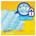 Dusters | Swiffer 21461 DustLock Fiber Refill Dusters - Light Blue, Lavender Vanilla Scent (40/Carton) image number 4