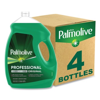 DISHWASHING DETERGENTS | Palmolive 61034142 145 oz Bottle Professional Dishwashing Liquid - Fresh Scent (4/Carton)