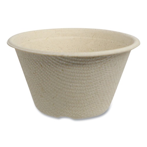 Food Containers & Lids | World Centric CU-SC-2N-LFP 2.42 in. x 1.36 in. 2 oz. Paper Fiber Cups - Natural (2000/Carton) image number 0