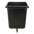 Carts & Trucks | Rubbermaid Commercial FG461900BLA 149 gal 600 lb Capacity Plastic Cube Truck - Black image number 1