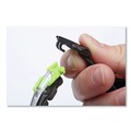 Eye Protection | 3M S1201SGAF-KT Solus 1000 Series Safety Glasses - Green Plastic Frame, Clear Polycarbonate Lens image number 3