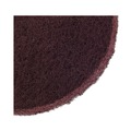 Floor Pads-Stripping | Boardwalk 7100151260 20 in. Deep Scrub Pads - Maroon (10/Carton) image number 3