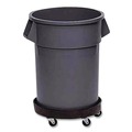 Dollies | Rubbermaid Commercial FG265000BLA BRUTE 500-lb. Capacity Universal Drum Dolly - Black image number 2