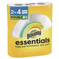 Perforated Roll & Hand Towels | Bounty 80782402 Essentials Select-A-Size 2-Ply Kitchen Roll Paper Towels - White (8/Carton) image number 1