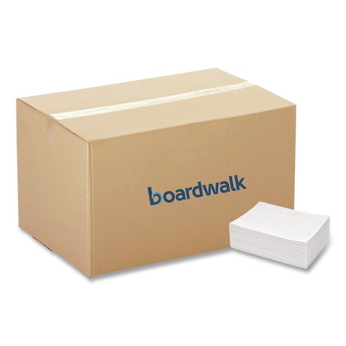 Cleaning Cloths & Wipes | Boardwalk BWK-N8200 13 in. x 21 in. Foodservice Wipers - White (150/Carton) image number 0