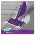 Floor Dusters & Accessories | Swiffer 92811 WetJet 11 in. x 5 in. Cloth Head 46 in. Aluminum Plastic Handle Mop - White/Purple/Silver (2/Carton) image number 3
