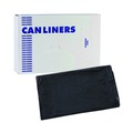Low-Density Trash Bags | Boardwalk H6036HBK 30 in. x 36 in. 30 gal. 0.65 mil Linear Low Density Industrial Flat Pack Can Liners - Black (200/Carton) image number 0