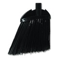 Brooms | Rubbermaid Commercial FG637400BLA 35 in. Angled Lobby Broom with Poly Bristles - Black image number 1