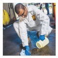 Cleaning Cloths & Wipes | Ansell KCC 44313 A40 Elastic-Cuff and Ankles Coveralls - Large, White (25/Carton) image number 4