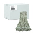 Mop Heads | Boardwalk BWK4024CCT Pro Loop Web/Tailband Cotton Wet Mop Head (12/Carton) image number 0
