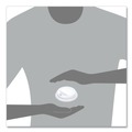 Cup Lids | SOLO TLP316-0007 Traveler Cappuccino Style Dome Lid for 10 oz. to 24 oz. Cups - White (100/Pack, 10 Packs/Carton) image number 9
