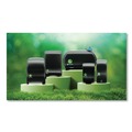Towel Dispensers | San Jamar T950REBK 12.49 in. x 8.6 in. x 12.82 in. Ecological Green Towel Dispenser - Black image number 3
