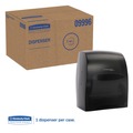 Towel Dispensers | Kimberly-Clark Professional 09996 Sanitouch Hard Roll 12.63 in. x 10.2 in. x 16.13 in. Towel Dispenser - Smoke image number 5