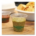 Cups | World Centric CP-CS-3 3 oz PLA Plastic Cold Cups - Clear (2500/Carton) image number 6