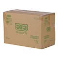 Food Containers & Lids | Eco-Products EP-SBLID Salad Bowl Lid for 24, 32, 48 oz. Bowls - Clear (300/Carton) image number 3