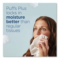 Facial Tissues | Puffs 39363 2-Ply Plus Lotion Facial Tissue - White (8 Packs/Carton) image number 4