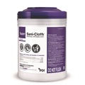 Cleaning Cloths & Wipes | Sani Professional NIC Q55172 1-Ply 6 in. x 6.75 in. Unscented Super Sani-Cloth Germicidal Disposable Wipes - White (1920/Carton) image number 1