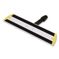 Floor Dusters & Accessories | Rubbermaid Commercial HYGEN FGQ56000YL00 HYGEN 17 in. Quick Connect Single-Sided Aluminum Wet/Dry Mop Frame - Yellow image number 1