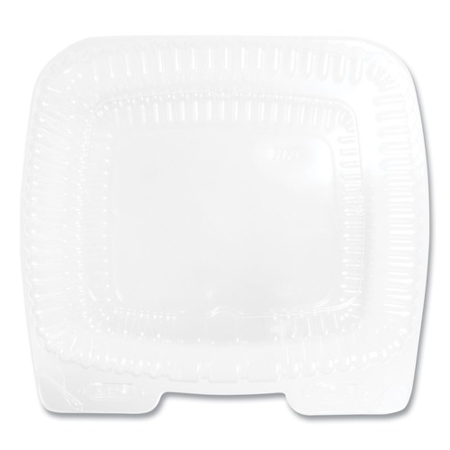 Food Containers & Lids | Handi-Foil 6051D-500 Handi-Lock 5.63 in. x 3.25 in. Plastic Food Container - Clear (500/Carton) image number 0