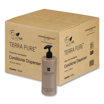 Diversified Hospitality Solutions AIR11TPC480 Terra Pure 16.23 oz Conditioner - Green Tea Lemongrass (12/Carton)