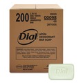 Hygiene Bar Soaps | Dial Professional 10923 00098 2.5 oz. Unwrapped Antibacterial Deodorant Bar Soap - lean Fresh Scent (200/Carton) image number 0