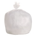 High-Density Trash Bags | Boardwalk Z6036LN GR1 High Density 30-Gallon 8 microns Can Liners - Natural (25 Bags/Roll, 20 Rolls/Carton) image number 1