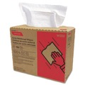 Cleaning Cloths & Wipes | Cascades PRO W202 9.75 in. x 16.75 in. 4-Ply Tuff-Job Scrim Reinforced Wipers - White (6 Boxes/Carton) image number 2