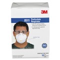 Respirators | 3M 8511P10-DC Particulate Respirator W/cool Flow Exhalation Valve, 10 Masks/box image number 0