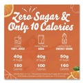 Drink Mixes | Crystal Light GEN00504 0.16 oz. Packets On the Go Drink Mix - Sunrise Orange (30/Box) image number 4