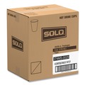 Cups | SOLO 374MS-0029 4 oz. Mistique Design Single Sided Poly Paper Hot Cups (1000/Carton) image number 1