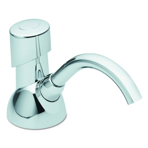 Soap Dispensers | GOJO Industries 8500-01 1,500 mL/2,300 mL 4.5 x 11.88 x 4.5 CX Counter Mount Foam Soap Dispenser - Chrome image number 0