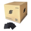 Beverage Napkins | GEN 1402 9 in. x 4.5 in. 2-Ply Cocktail Napkins - Black (2000/Carton) image number 0
