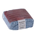 Mop Heads | Boardwalk BWKLM30311L Looped End Wideband Cotton/Synthetic Mop Heads - Large, Blue (12/Carton) image number 1