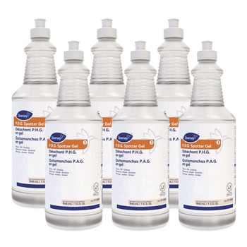 CARPET CLEANERS | Diversey Care 913888 32 oz. Squeeze Bottle Paint Oil and Grease Spotter Gel - Fruity Scent (6/Carton)