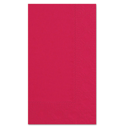 Dinner Napkins | Hoffmaster 180511 15 x 17 2-Ply Dinner Napkins - Red (1000/Carton) image number 0