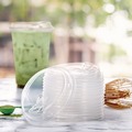 Cup Lids | Dart P662RSL Prima Strawless Plastic Lids Fits 9 oz. to 20 oz. Cold Cups - Clear (1000/Carton) image number 4