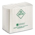 Dinner Napkins | Hoffmaster 066038 15 in. x 17 in. 2-Ply Dinner Napkins - White (4 Packs/Carton) image number 2