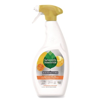 Seventh Generation 22810 26 oz. Spray Bottle Botanical Disinfecting Multi-Surface Cleaner