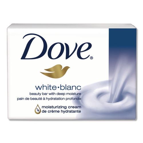 Hygiene Bar Soaps | Dove CB370944 3.15 oz. Moisturizing Bar Soap - Pleasant Scent (48/Carton) image number 0