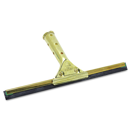 Squeegees | Unger GS300 Golden Clip 12 in. Wide Blade 4.5 in. Handle Brass Squeegees image number 0