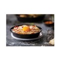 Food Storage Containers & Lids | Pactiv Corp. NV2GRN307B EarthChoice Versa2Go 6.8 in. x 6.8 in. x 2.2 in. 30 oz. Plastic Microwaveable Container - Black/Clear (150/Carton) image number 2