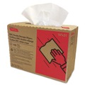 Perforated Roll & Hand Towels | Cascades PRO W431 9.25 in. x 12.5 in. Tuff-Job Double Recrepe Wipers - White (12/Carton) image number 3
