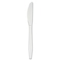Disposable Knives | Boardwalk BWK KNIFEMWPS Mediumweight Polystyrene Cutlery Knife - White (1000/Carton) image number 1