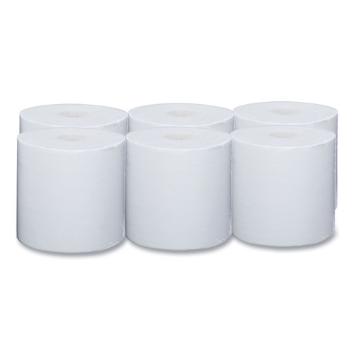 Cleaning Cloths & Wipes | WypAll 06006 9 in. x 15 in. Power Clean Wipers for WetTask Customizable Wet Wiping System - White (275/Roll, 2 Rolls/Carton) image number 0