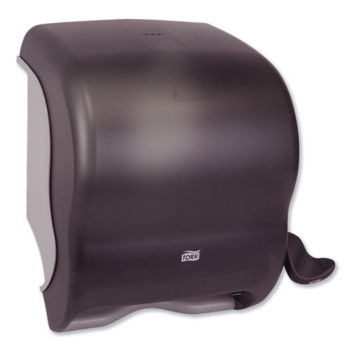 Towel Dispensers | Tork 83TR 12.49 in. x 8.6 in. x 12.82 in. Compact Hand Towel Roll Dispenser - Smoke (1/Carton) image number 0